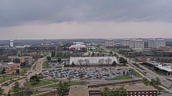 Weather camera view of Northern Illinois University.
