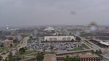Weather camera view of Northern Illinois University.