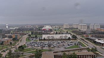 Weather camera view of Northern Illinois University.