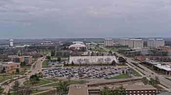 Weather camera view of Northern Illinois University.