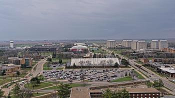 Weather camera view of Northern Illinois University.