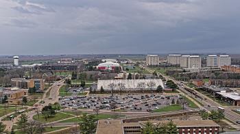 Weather camera view of Northern Illinois University.