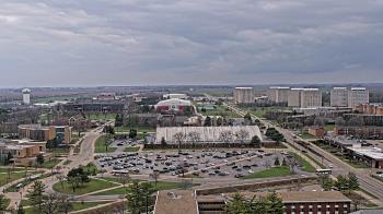 Weather camera view of Northern Illinois University.