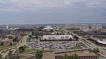 Weather camera view of Northern Illinois University.