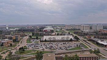 Weather camera view of Northern Illinois University.