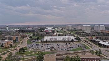 Weather camera view of Northern Illinois University.