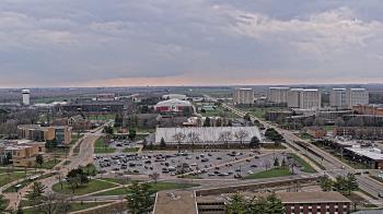 Weather camera view of Northern Illinois University.
