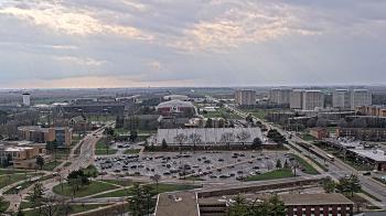 Weather camera view of Northern Illinois University.