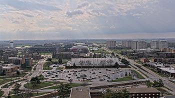 Weather camera view of Northern Illinois University.