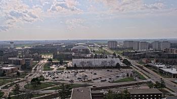 Weather camera view of Northern Illinois University.