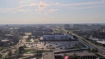 Weather camera view of Northern Illinois University.