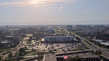 Weather camera view of Northern Illinois University.