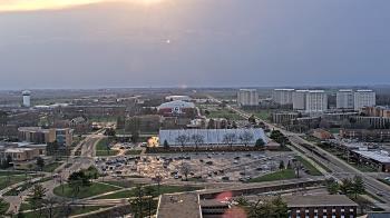 Weather camera view of Northern Illinois University.