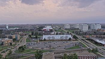 Weather camera view of Northern Illinois University.