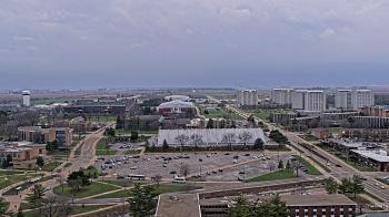Weather camera view of Northern Illinois University.