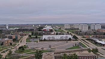 Weather camera view of Northern Illinois University.