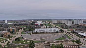 Weather camera view of Northern Illinois University.