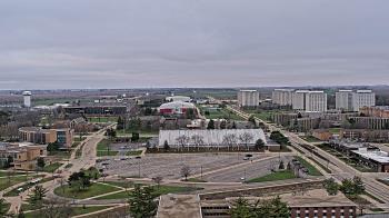 Weather camera view of Northern Illinois University.