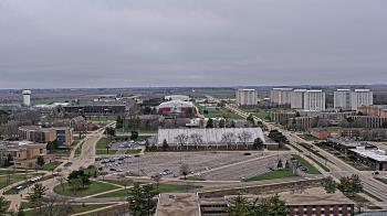 Weather camera view of Northern Illinois University.