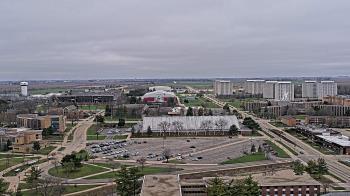 Weather camera view of Northern Illinois University.