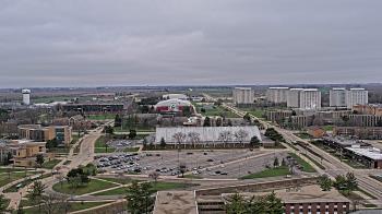 Weather camera view of Northern Illinois University.