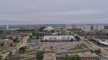 Weather camera view of Northern Illinois University.