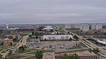 Weather camera view of Northern Illinois University.