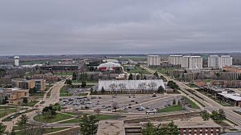 Weather camera view of Northern Illinois University.