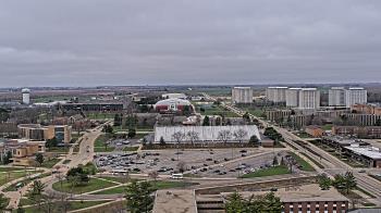 Weather camera view of Northern Illinois University.