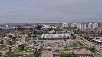 Weather camera view of Northern Illinois University.