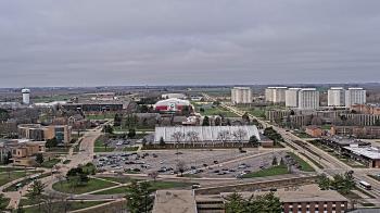 Weather camera view of Northern Illinois University.