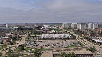 Weather camera view of Northern Illinois University.