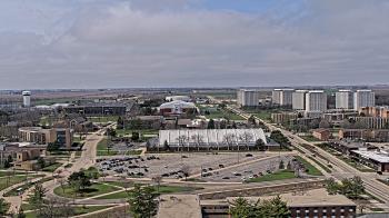 Weather camera view of Northern Illinois University.