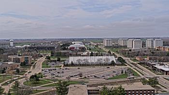 Weather camera view of Northern Illinois University.