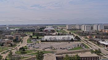 Weather camera view of Northern Illinois University.
