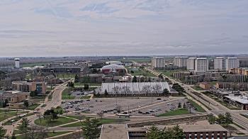 Weather camera view of Northern Illinois University.