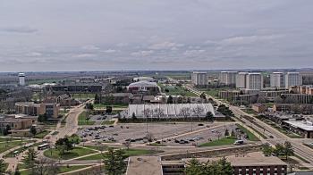 Weather camera view of Northern Illinois University.