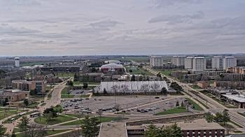 Weather camera view of Northern Illinois University.