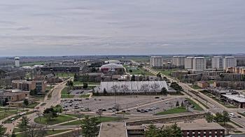 Weather camera view of Northern Illinois University.