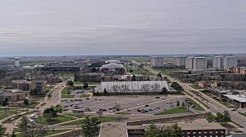 Weather camera view of Northern Illinois University.