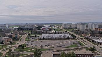 Weather camera view of Northern Illinois University.