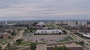 Weather camera view of Northern Illinois University.