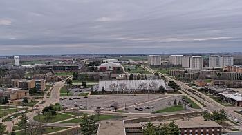 Weather camera view of Northern Illinois University.