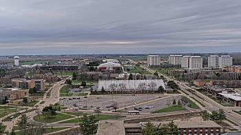 Weather camera view of Northern Illinois University.
