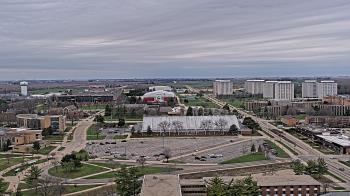 Weather camera view of Northern Illinois University.
