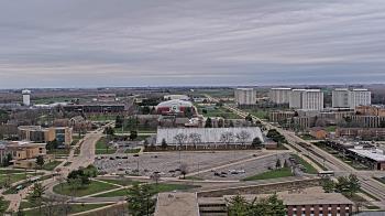 Weather camera view of Northern Illinois University.