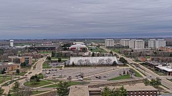 Weather camera view of Northern Illinois University.