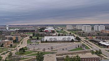 Weather camera view of Northern Illinois University.