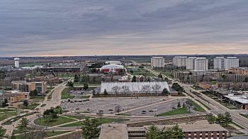 Weather camera view of Northern Illinois University.