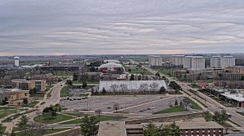 Weather camera view of Northern Illinois University.